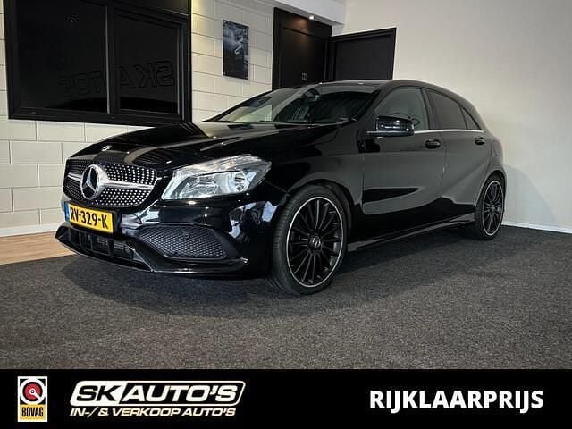 Zwart Gebruikt 2017 Mercedes A180 AMG Hatchback | € 13.995 (Super prijs) - Afbeelding 1/4