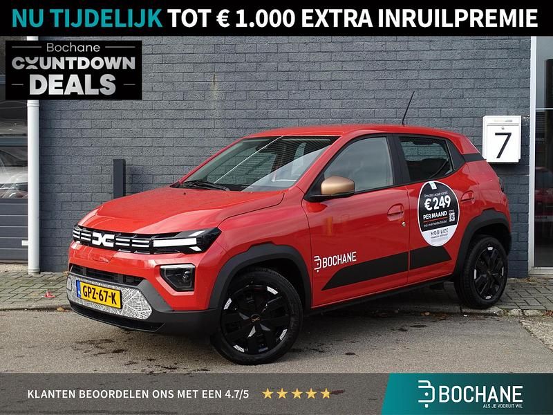 Rood Gebruikt 2024 Dacia Spring Extreme Hatchback | € 15.695 (Eerlijke prijs) - Afbeelding 1/4