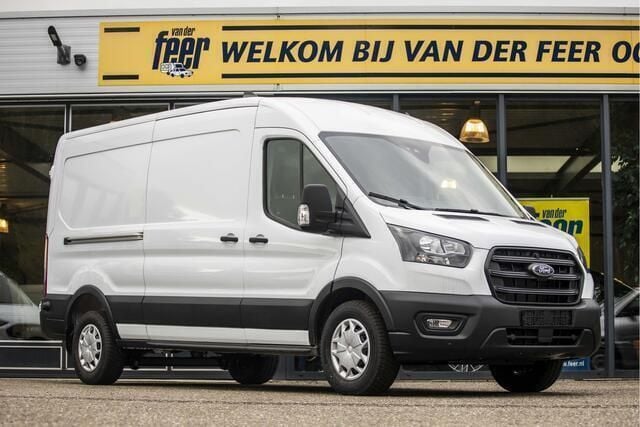 Wit Nieuw 2024 Ford Transit Trend Van | € 33.950 (Eerlijke prijs) - Afbeelding 1/4