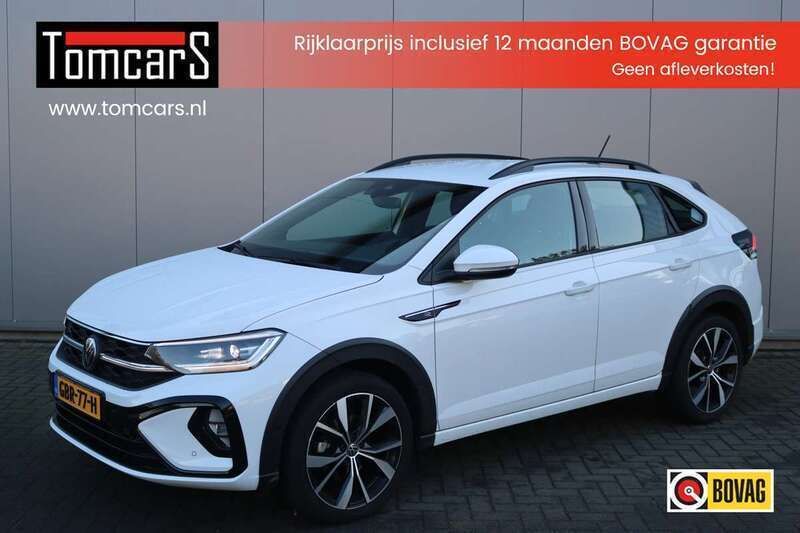 Wit Gebruikt 2023 VW Taigo R-line SUV | € 29.950 (Eerlijke prijs) - Afbeelding 1/3