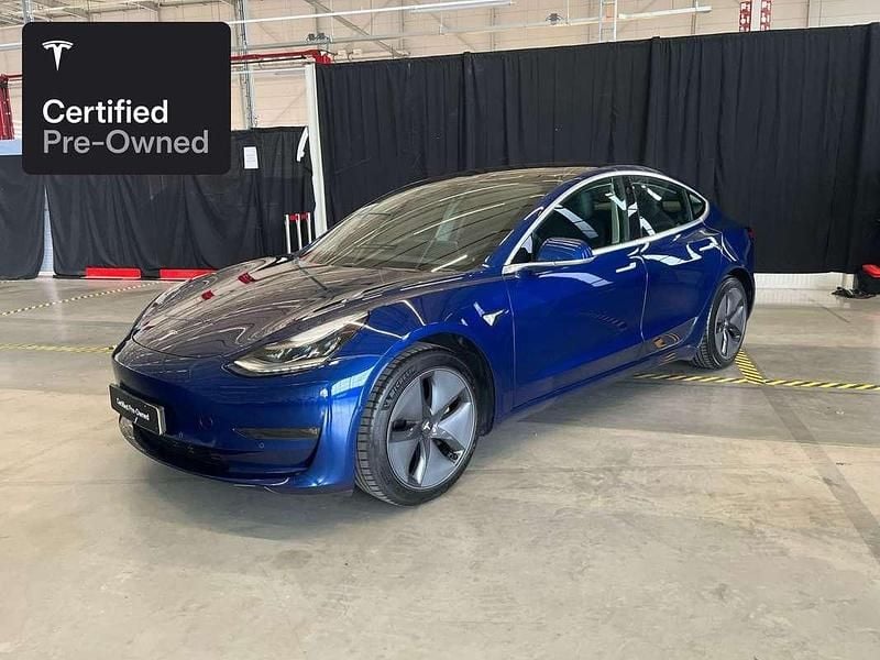 Blauw Gebruikt 2019 Tesla Model 3 Long Range AWD Sedan | € 27.000 (Eerlijke prijs) - Afbeelding 1/4