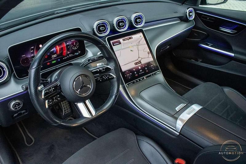 Occasion Mercedes C300e AMG line 313 PK (230 kW) 2022 Grijs Sedan