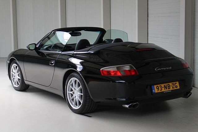 Occasion Porsche 911 Carrera 4 Cabriolet 320 PK (235 kW) 2003 Zwart Cabriolet