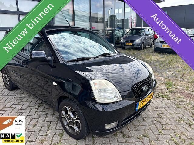 Zwart Gebruikt 2005 Kia Picanto 2 Hatchback | € 1.494 (Super prijs) - Afbeelding 1/4