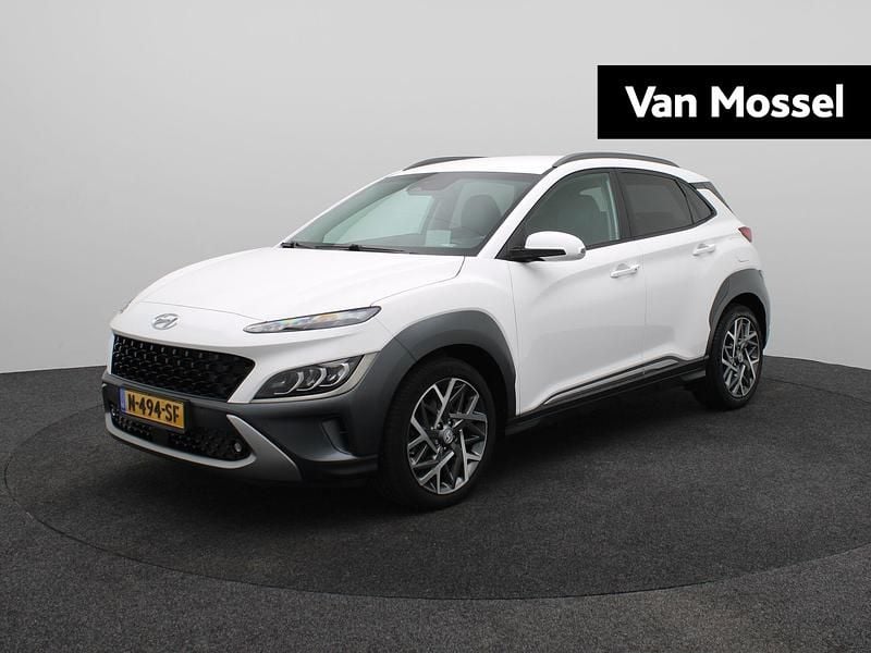 Wit Gebruikt 2022 Hyundai Kona Premium SUV | € 24.440 (Eerlijke prijs) - Afbeelding 1/4