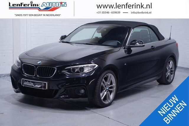 Zwart Gebruikt 2017 BMW 218 Executive Cabriolet | € 18.450 (Goede deal) - Afbeelding 1/4
