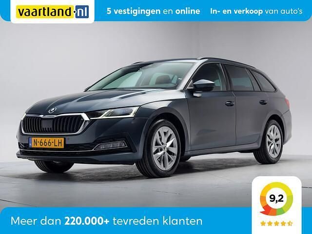Grijs Gebruikt 2021 Skoda Octavia Business Line Stationwagen | € 15.945 (Eerlijke prijs) - Afbeelding 1/4