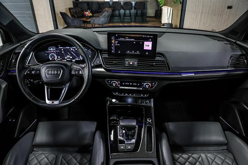 Blauw metallic Occasion 2023 Audi Q5 S-Line SUV | € 56.000 (Iets duurder) - Afbeelding 1/4