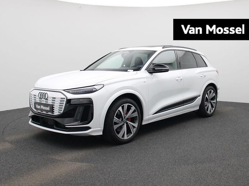 Wit Gebruikt 2025 Audi Q6 e-tron S-Line SUV | € 74.900 (Super prijs) - Afbeelding 1/4