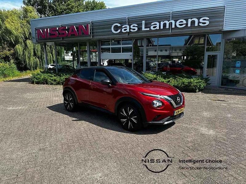 Rood Gebruikt 2023 Nissan Juke SUV | € 22.950 (Iets duurder) - Afbeelding 1/4