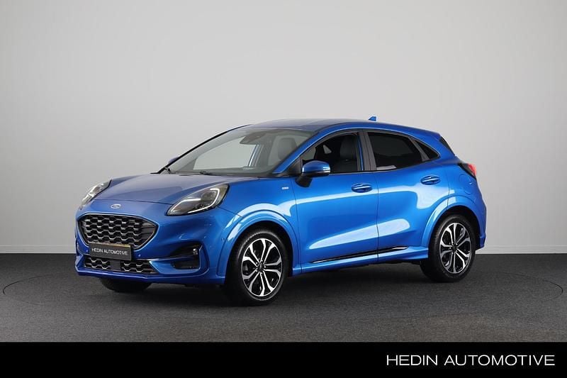 Blauw Gebruikt 2021 Ford Puma Gen-E Titanium X SUV | € 19.945 (Eerlijke prijs) - Afbeelding 1/4
