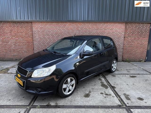 Zwart Gebruikt 2009 Chevrolet Aveo Hatchback | € 1.299 (Goede deal) - Afbeelding 1/4