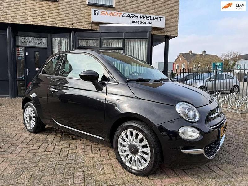 Occasion Fiat 500C Pop Star 69 PK (50 kW) 2016 Zwart (metallic) Cabriolet