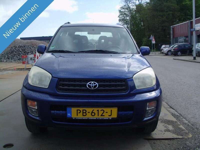 Occasion Toyota RAV4 125 PK (91 kW) 2001 Blauw, metallic lak SUV