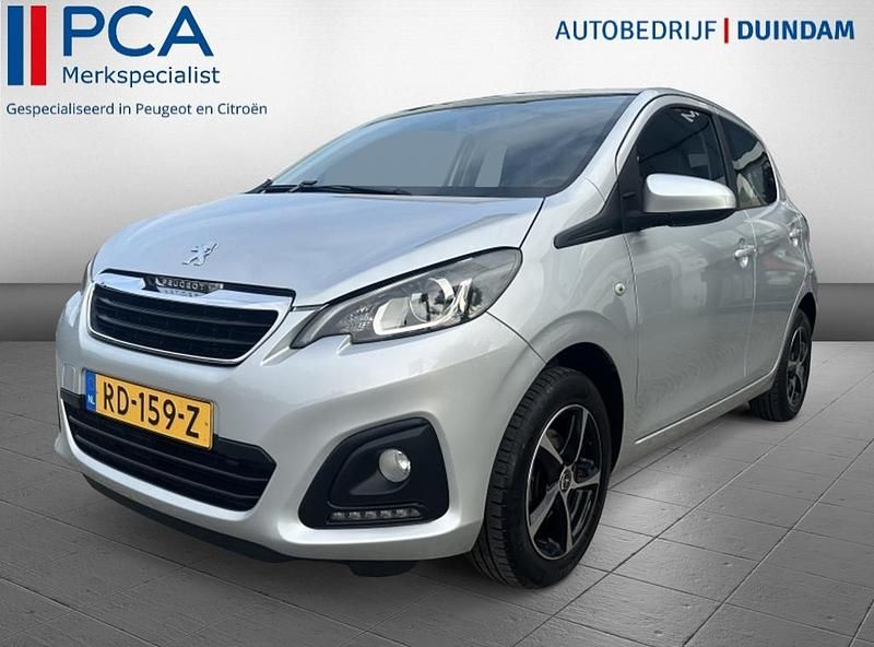 Grijs Gebruikt 2017 Peugeot 108 Active Hatchback | € 8.250 (Eerlijke prijs) - Afbeelding 1/4