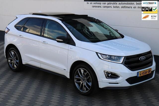Wit Gebruikt 2018 Ford Edge Vignale SUV | € 23.995 - Afbeelding 1/4