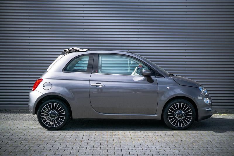 Occasion Fiat 500C Lounge 80 PK (58 kW) 2017 Grijs, metallic lak Cabriolet