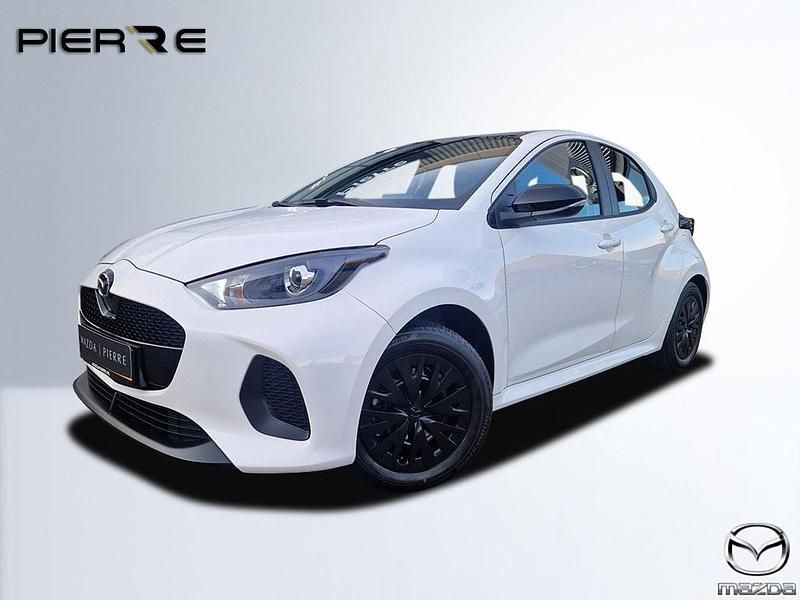 Nieuw Mazda 2 Prime-Line 116 PK (85 kW) 2026 Lunar white (wit metallic) Hatchback