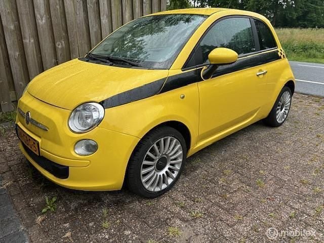 Geel Gebruikt 2008 Fiat 500 Sport Hatchback | € 3.950 (Goede deal) - Afbeelding 1/1