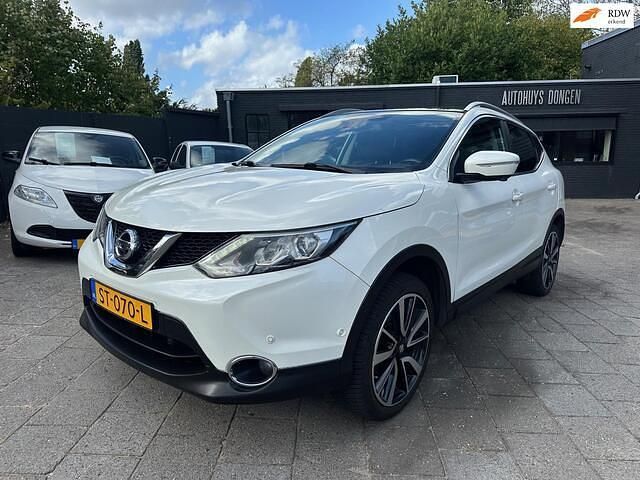 Wit Gebruikt 2014 Nissan Qashqai SUV | € 11.500 (Eerlijke prijs) - Afbeelding 1/4