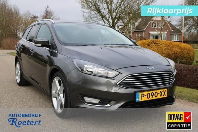Occasion Ford Focus Titanium 125 PK (91 kW) 2017 Grijs Stationwagen