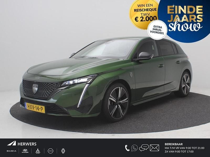 Groen Gebruikt 2023 Peugeot 308 GT Hatchback | € 24.485 (Super prijs) - Afbeelding 1/4