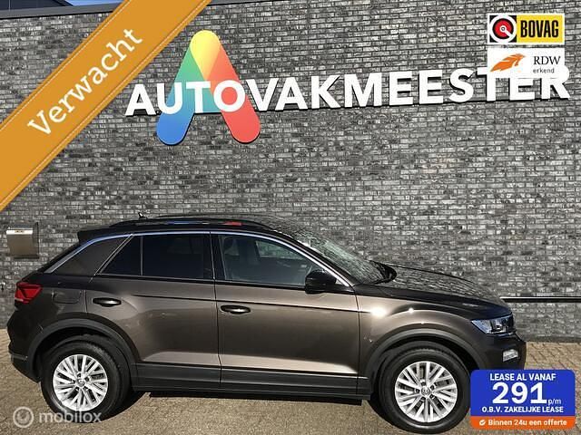 Bruin (metallic) Gebruikt 2019 VW T-Roc Style SUV | € 17.950 (Eerlijke prijs) - Afbeelding 1/4
