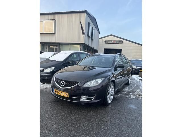 Zwart Occasion 2009 Mazda 6 Stationwagen | € 2.495 (Super prijs) - Afbeelding 1/4