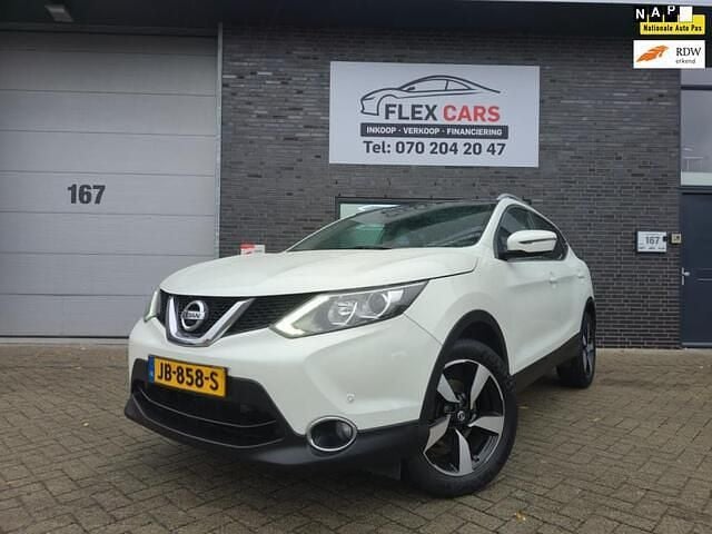 Wit Gebruikt 2016 Nissan Qashqai 360º SUV | € 10.450 (Goede deal) - Afbeelding 1/4