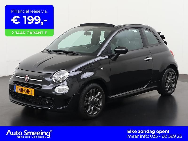 Occasion Fiat 500C 2022 Zwart Cabriolet