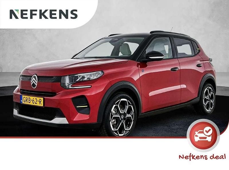 Rood Occasion 2024 Citroën e-C3 SUV | € 21.425 (Super prijs) - Afbeelding 1/3