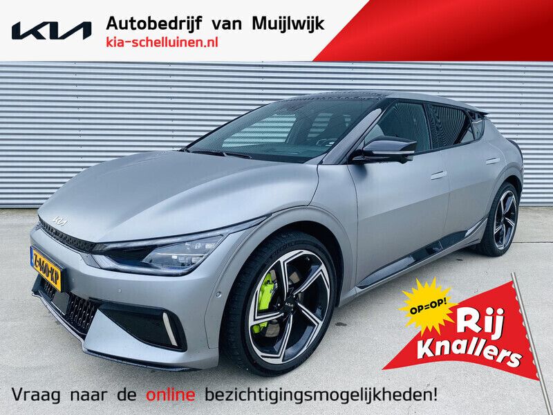 Grijs Gebruikt 2024 Kia EV6 4 SUV | € 55.555 - Afbeelding 1/4