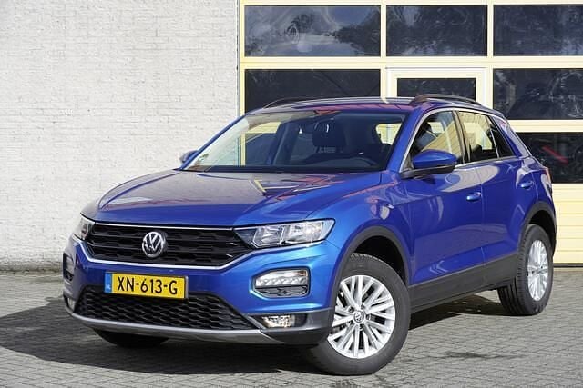 Blauw Gebruikt 2019 VW T-Roc Style SUV | € 17.950 (Super prijs) - Afbeelding 1/4
