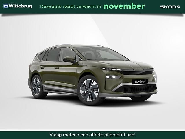 Groen Nieuw 2025 Skoda Enyaq iV Business Line SUV | € 50.590 - Afbeelding 1/4