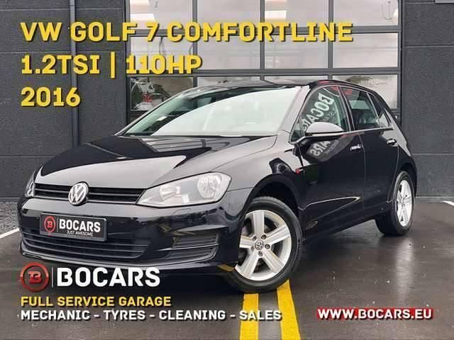 Zwart Gebruikt 2016 VW Golf VII Highline Sedan | € 15.700 (Eerlijke prijs) - Afbeelding 1/4