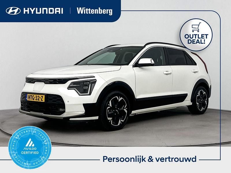 Wit Gebruikt 2023 Kia e-Niro SUV | € 27.899 (Super prijs) - Afbeelding 1/4