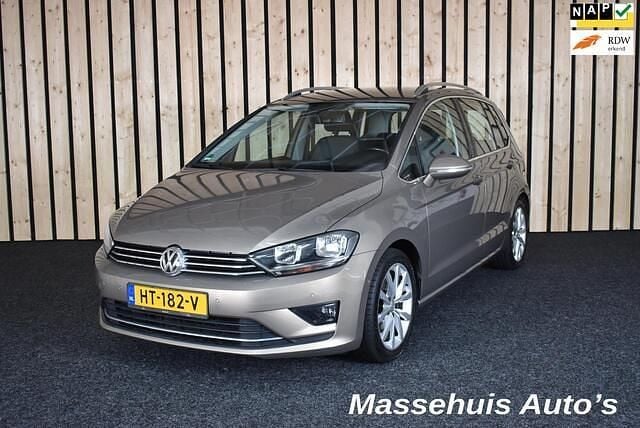 Grijs Gebruikt 2016 VW Golf Sportsvan Highline MPV | € 10.950 (Eerlijke prijs) - Afbeelding 1/4