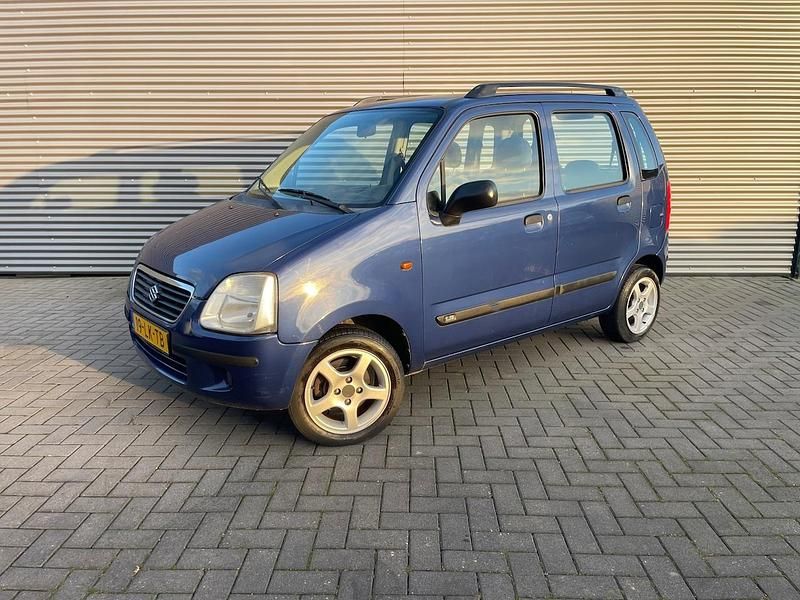 Occasion Suzuki Wagon R+ GLS 76 PK (55 kW) 2003 Blauw (metallic) MPV