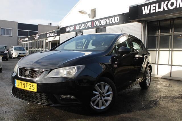 Zwart Gebruikt 2013 Seat Ibiza Hatchback | € 5.450 (Eerlijke prijs) - Afbeelding 1/4