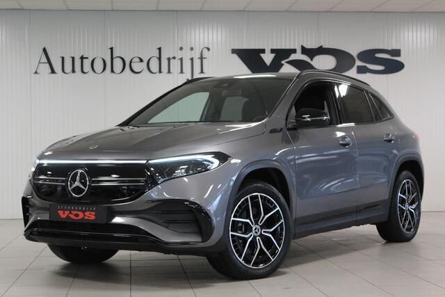 Grijs, metallic lak Gebruikt 2021 Mercedes EQA250 AMG line SUV | € 38.900 (Iets duurder) - Afbeelding 1/4