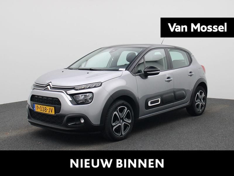 Grijs Gebruikt 2022 Citroën C3 Feel Hatchback | € 12.900 (Eerlijke prijs) - Afbeelding 1/4