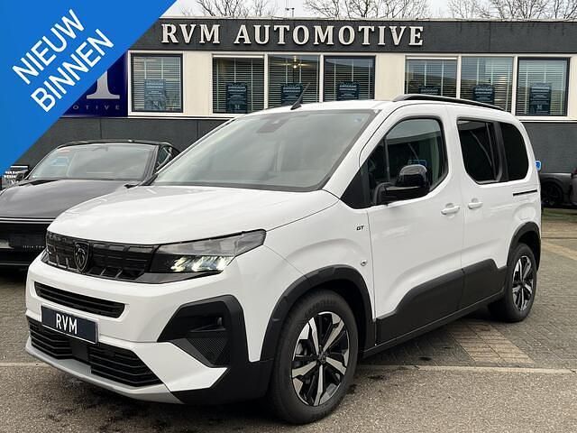 Wit Occasion 2024 Peugeot e-Rifter GT MPV | € 30.899 - Afbeelding 1/4