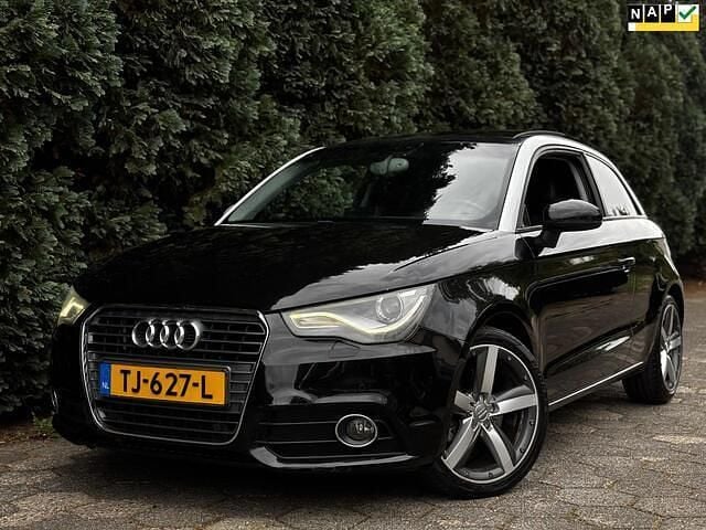 Zwart Gebruikt 2010 Audi A1 Comfort Hatchback | € 7.250 (Eerlijke prijs) - Afbeelding 1/4