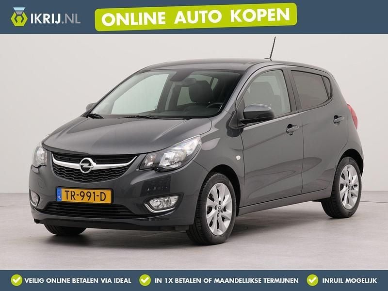 Grijs, metallic lak Gebruikt 2018 Opel Karl Innovation Hatchback | € 10.750 (Goede deal) - Afbeelding 1/3