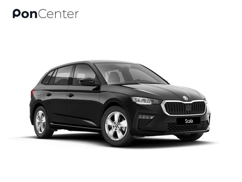 Zwart Nieuw 2025 Skoda Scala Selection Hatchback | € 30.700 (Eerlijke prijs) - Afbeelding 1/4