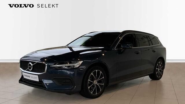 Blauw Gebruikt 2022 Volvo V60 Momentum Stationwagen | € 33.450 (Super prijs) - Afbeelding 1/4