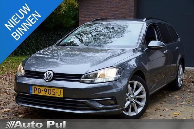 Grijs Gebruikt 2017 VW Golf VII Highline Stationwagen | € 10.950 (Goede deal) - Afbeelding 1/4