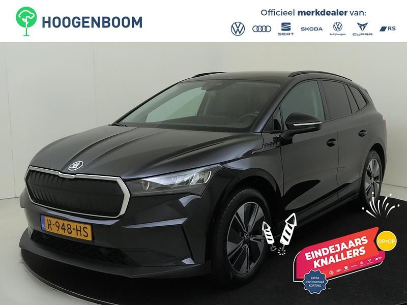 Zwart Gebruikt 2022 Skoda Enyaq iV SUV | € 21.950 (Super prijs) - Afbeelding 1/4