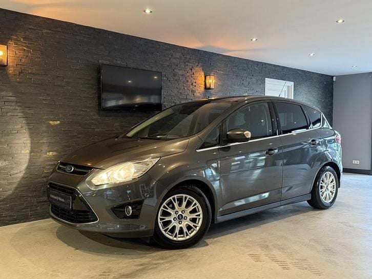Grijs (metallic) Gebruikt 2015 Ford C-MAX MPV | € 7.250 (Eerlijke prijs) - Afbeelding 1/4