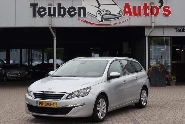 Grijs Gebruikt 2016 Peugeot 308 Allure Stationwagen | € 5.895 (Super prijs) - Afbeelding 1/4